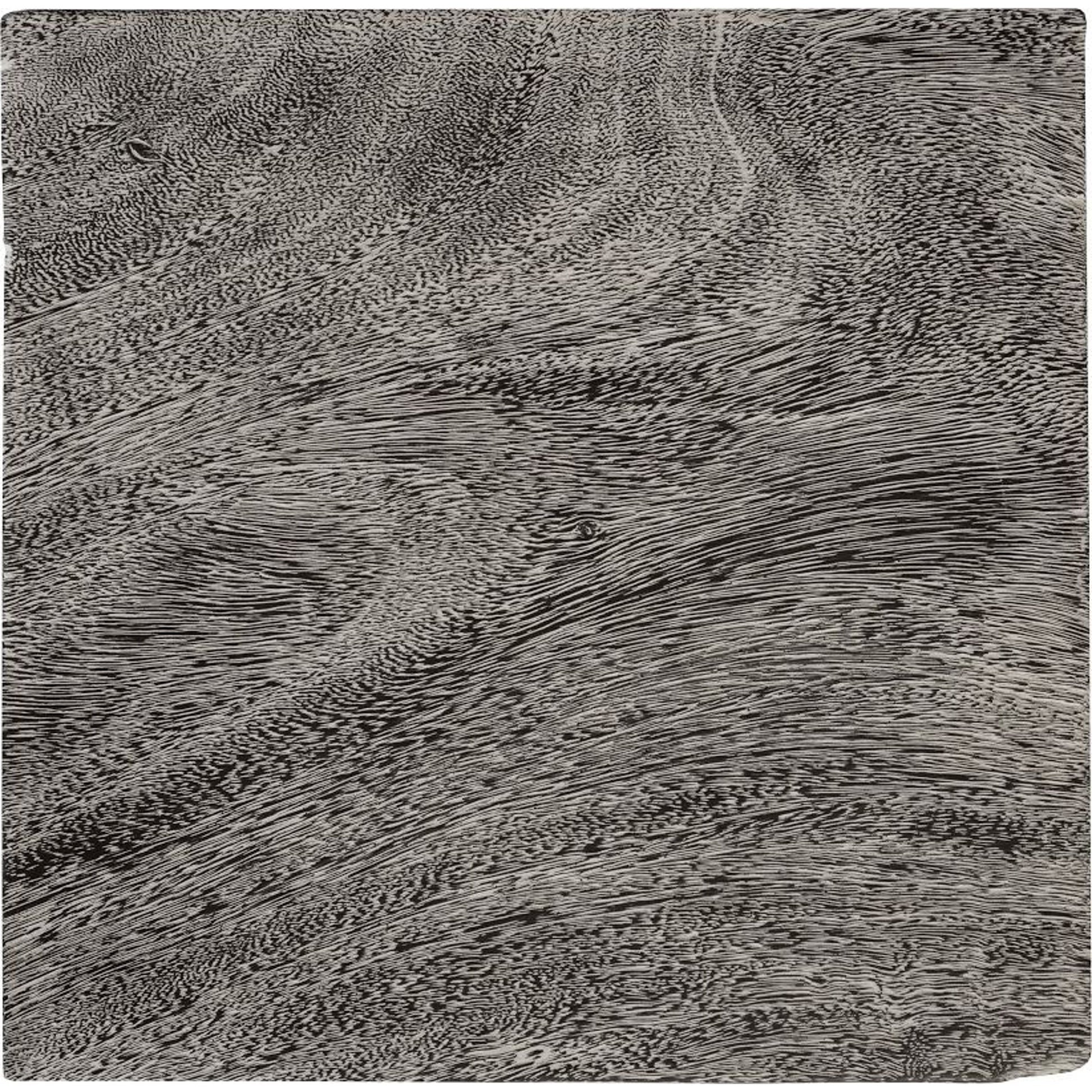 Inverted Pyramid Side Table by Phillips Collection. Made from wood, chamcha wood, metal, iron in a rustic style.