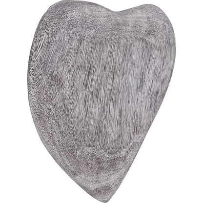 Heart Wall Tile by Phillips Collection in gray and gray stone. Made from wood in a eclectic & global style.