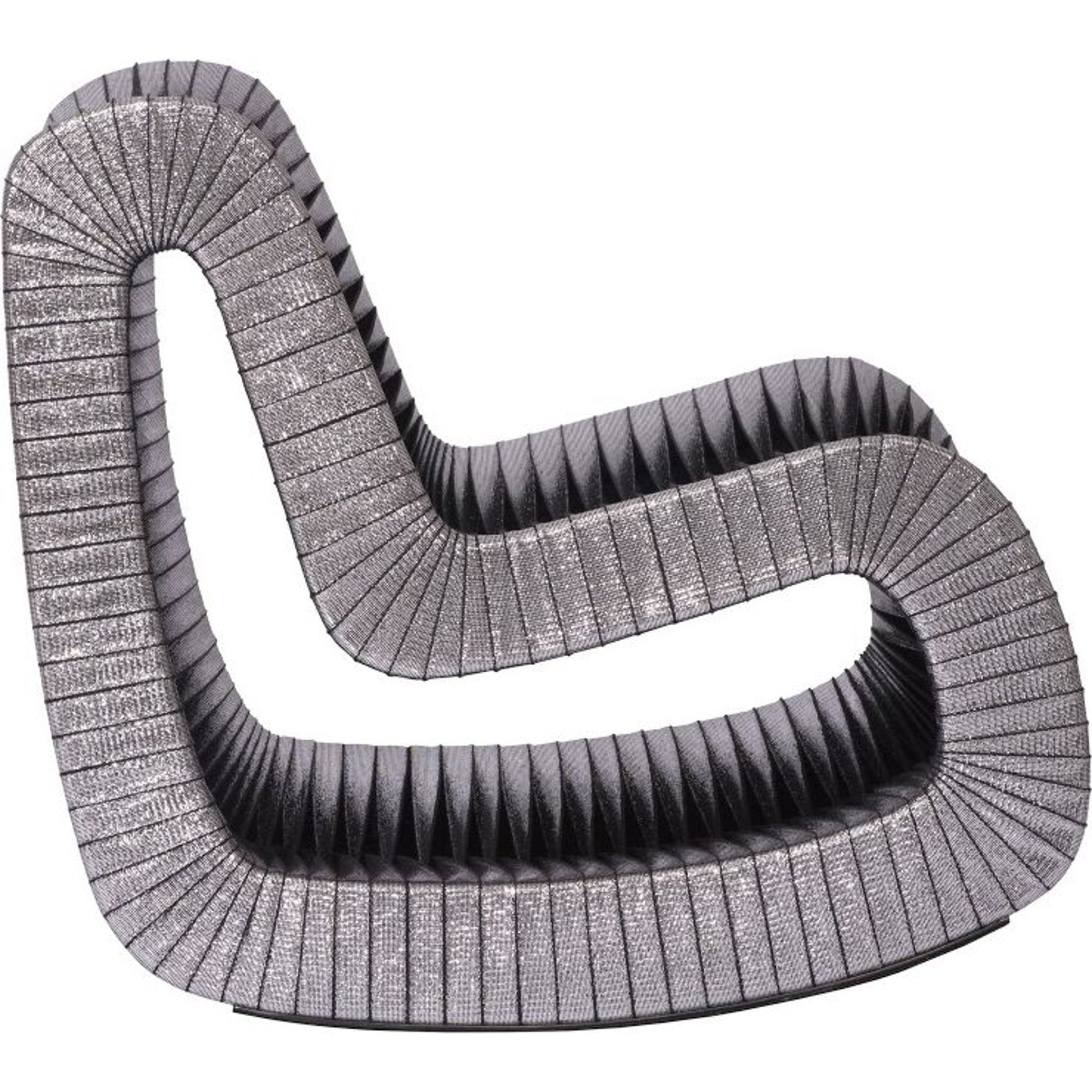 Seat Belt Rocking Chair by Phillips Collection. Made from cotton in a modern style.