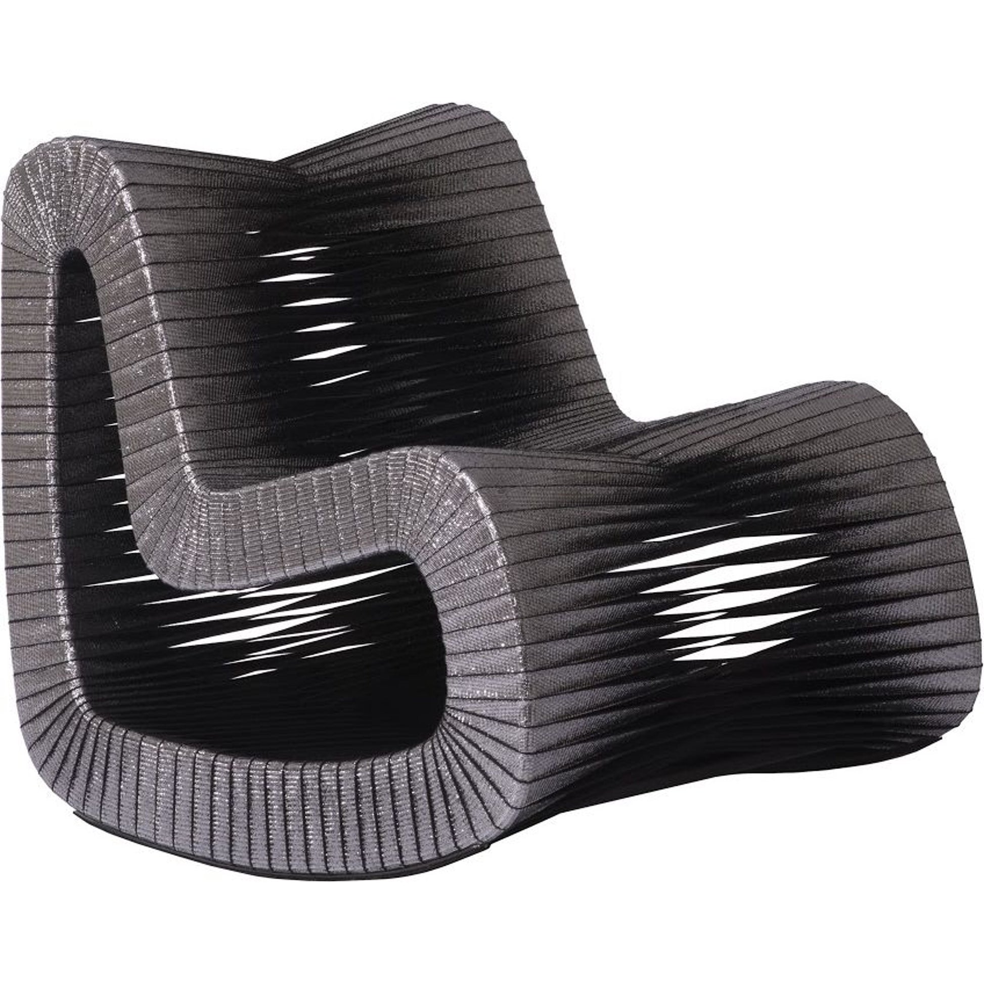 Seat Belt Rocking Chair by Phillips Collection. Made from cotton in a modern style.