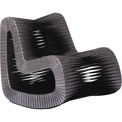 Seat Belt Rocking Chair by Phillips Collection. Made from cotton in a modern style.