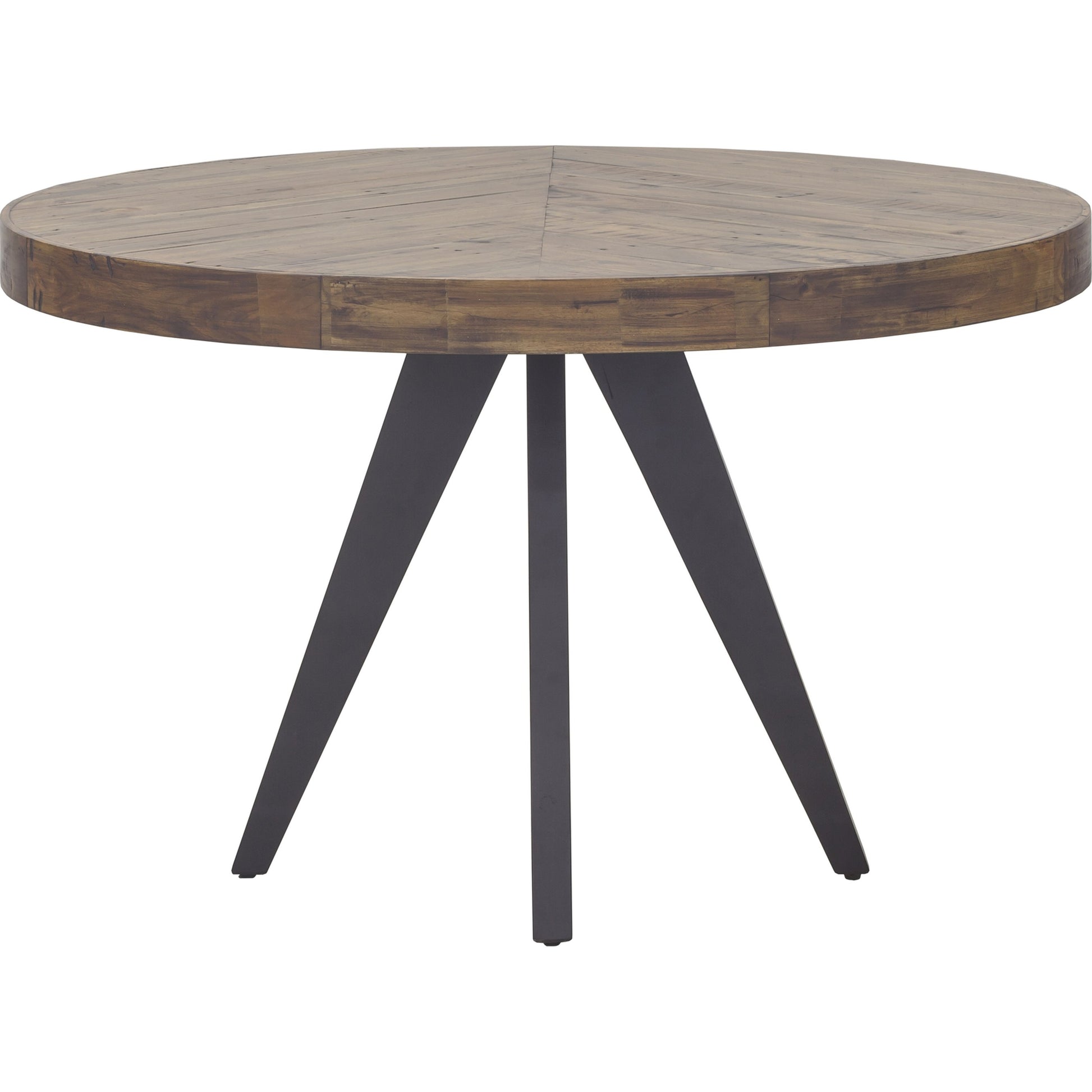 Parq Round Dining Table by Moe's Home Collection. Made from acacia veneer over mdf, solid acacia legs in a modern style.