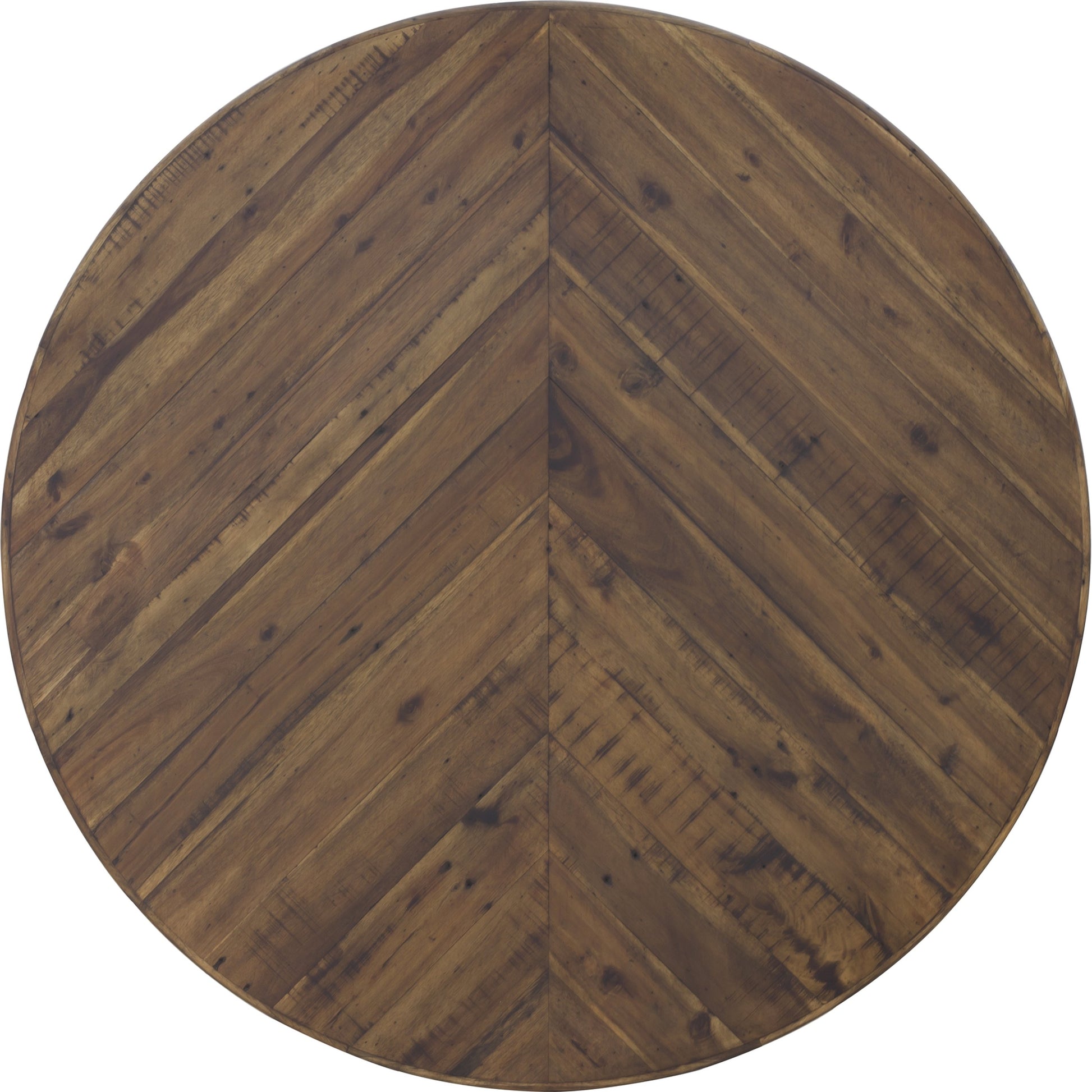 Parq Round Dining Table by Moe's Home Collection. Made from acacia veneer over mdf, solid acacia legs in a modern style.