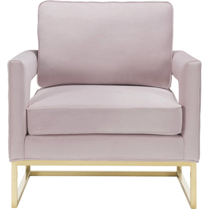 Avery Chair by TOV Furniture in gold. Made from unique in a modern style.