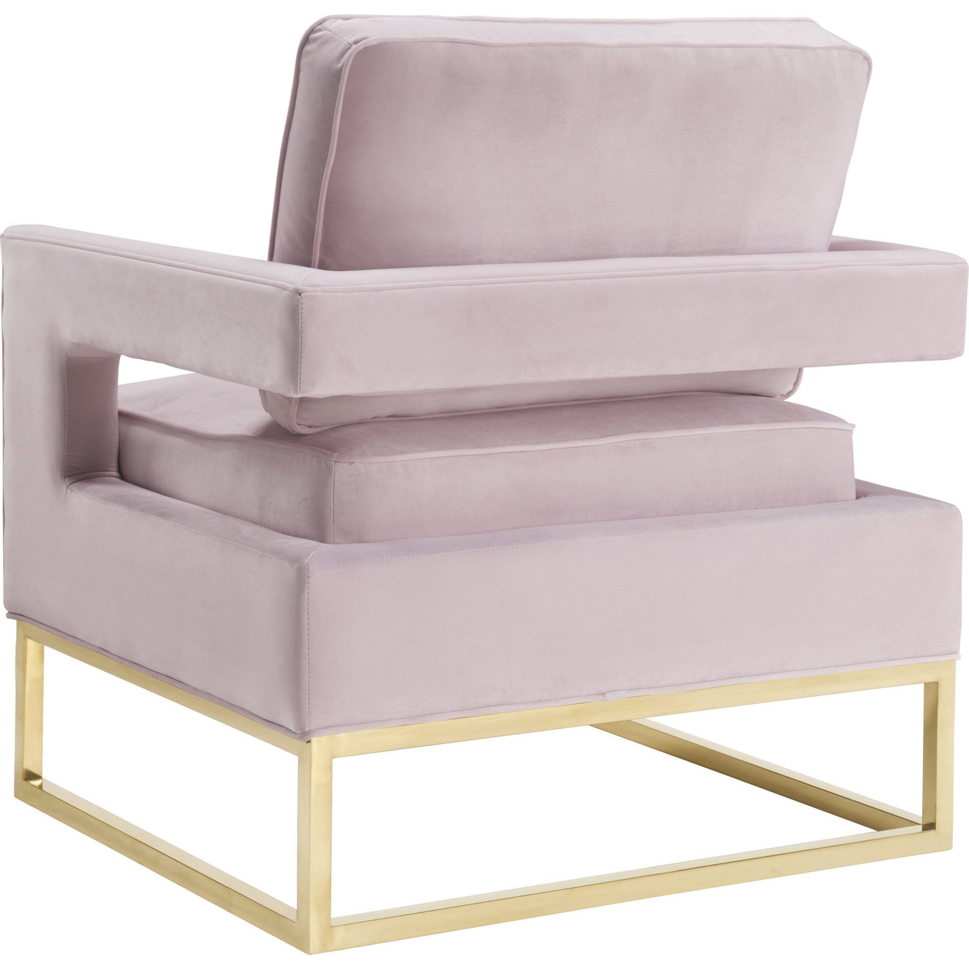 Avery Chair by TOV Furniture in gold. Made from unique in a modern style.
