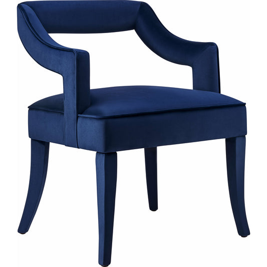 Tiffany Velvet Chair by TOV Furniture. Made from velvet, birch in a transitional style.