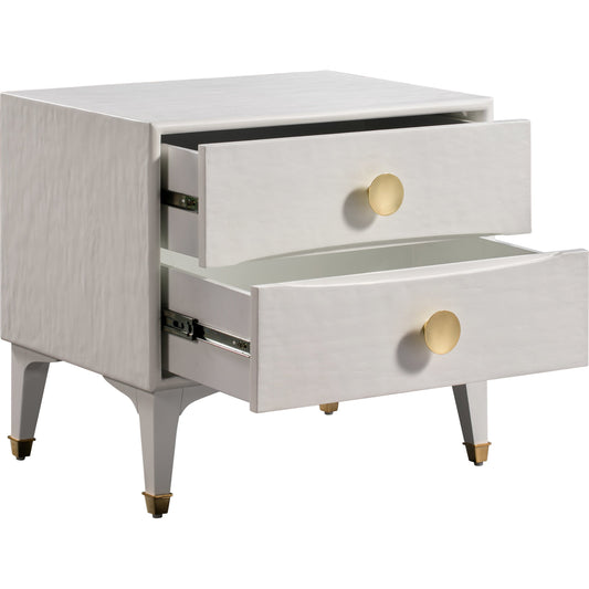 Divine Nightstand by TOV Furniture. Made from mdf in a modern style.