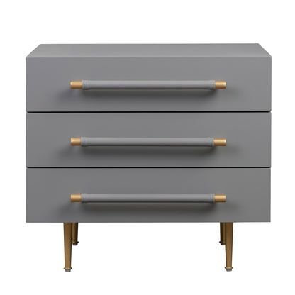 Trident Nightstand by TOV Furniture. Made from unique in a modern style.