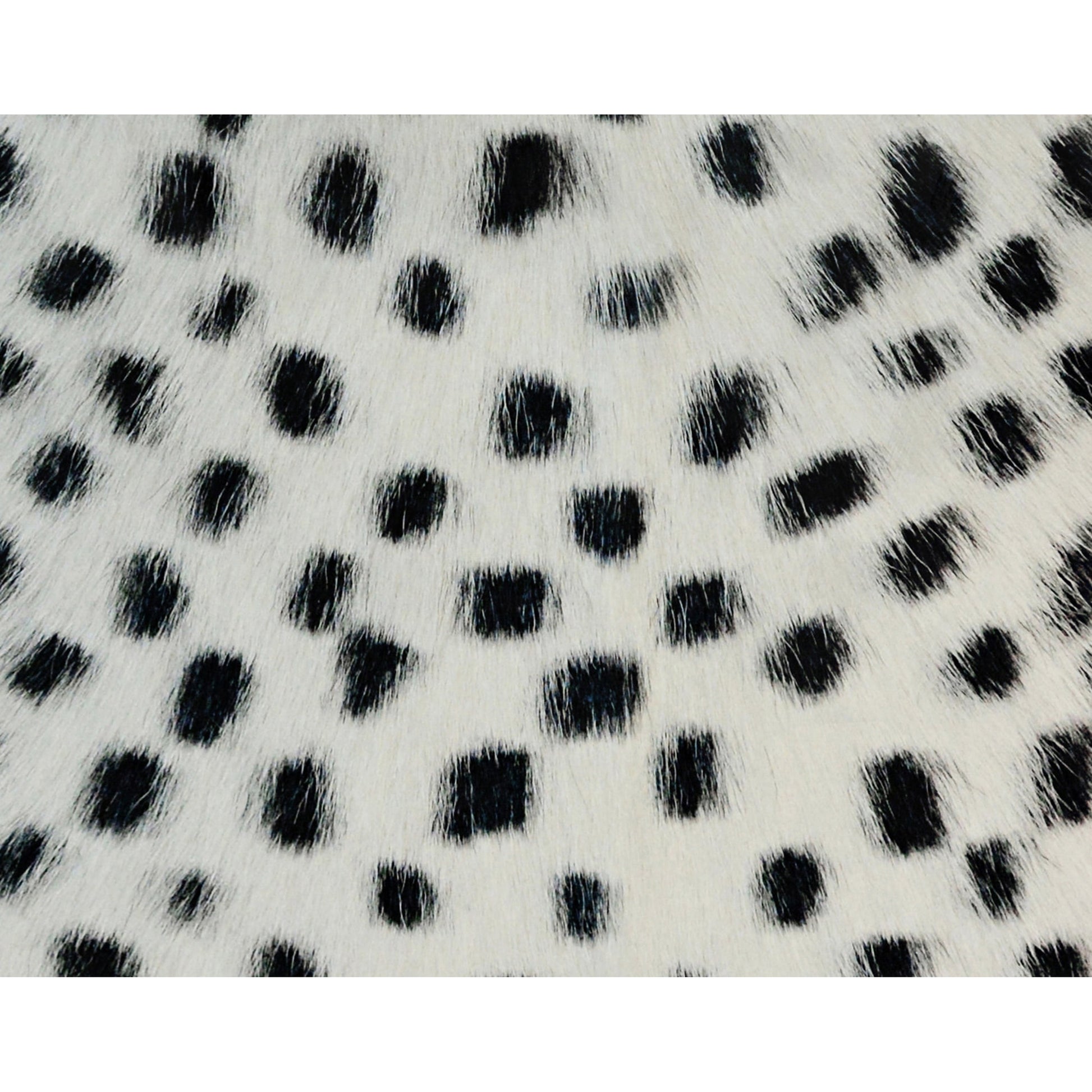 Goatskin Pillow by TOV Furniture in white leopard. Made from goatskin in a eclectic & global style.