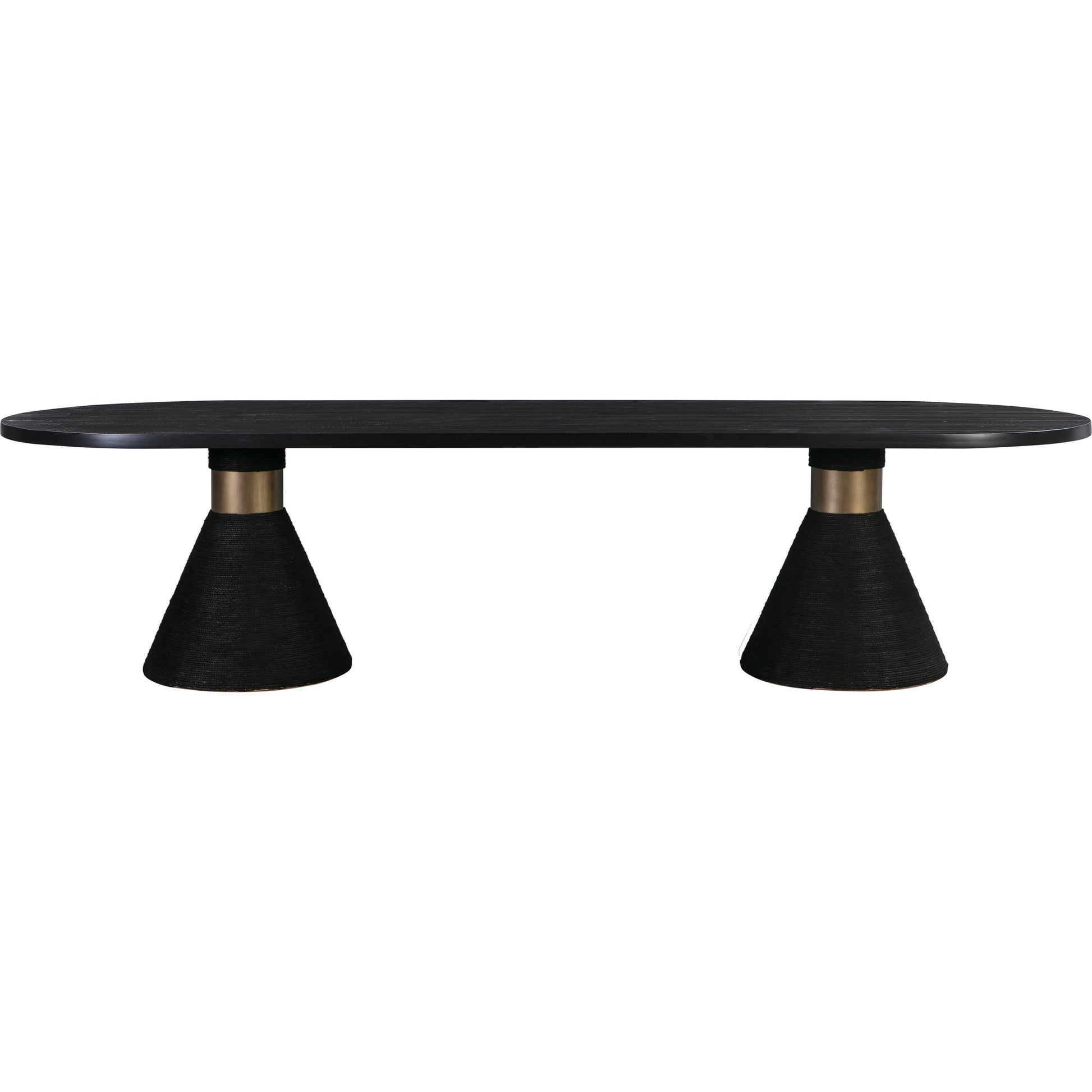 Rishi Table by TOV Furniture. Made from acacia in a modern style.