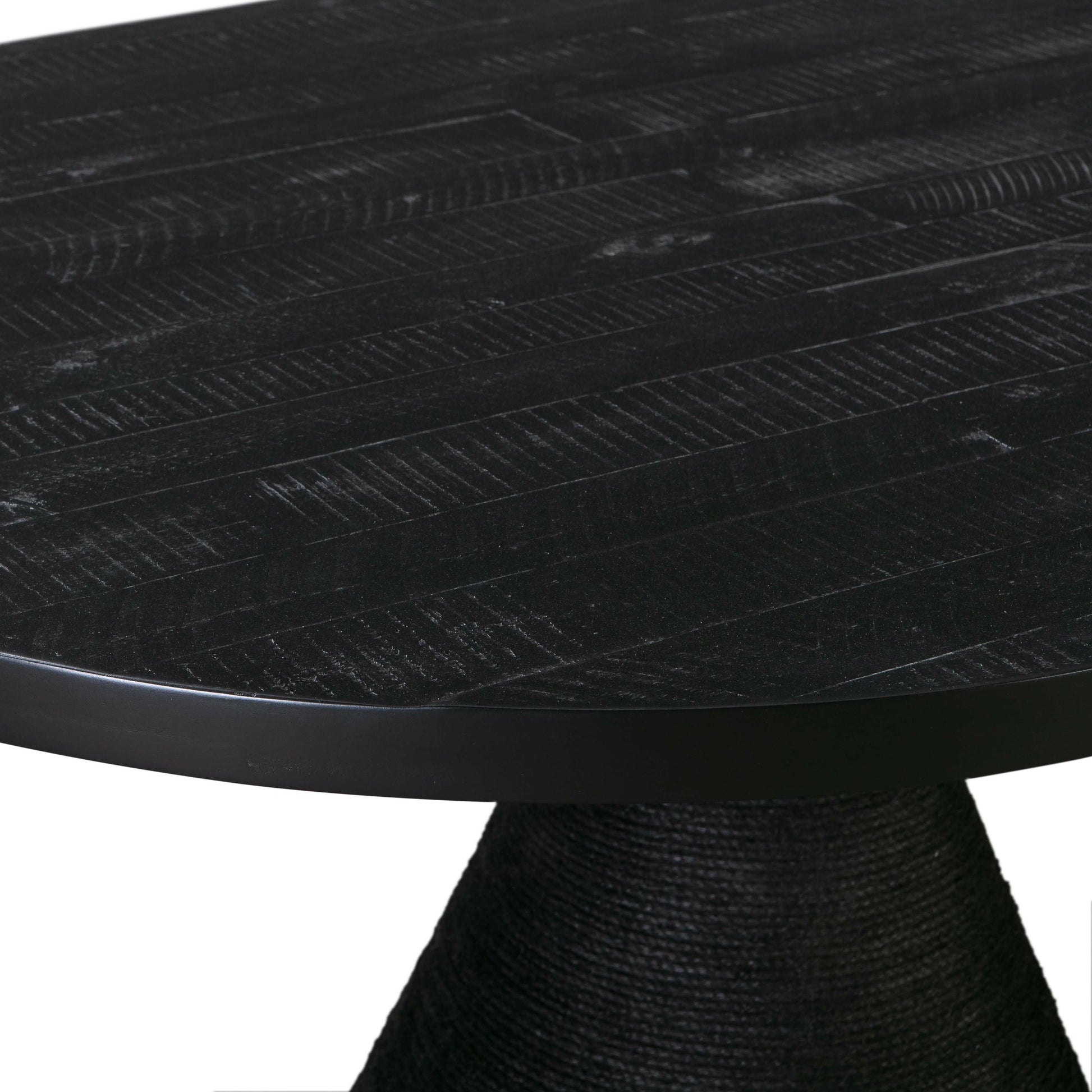 Rishi Table by TOV Furniture. Made from acacia in a modern style.