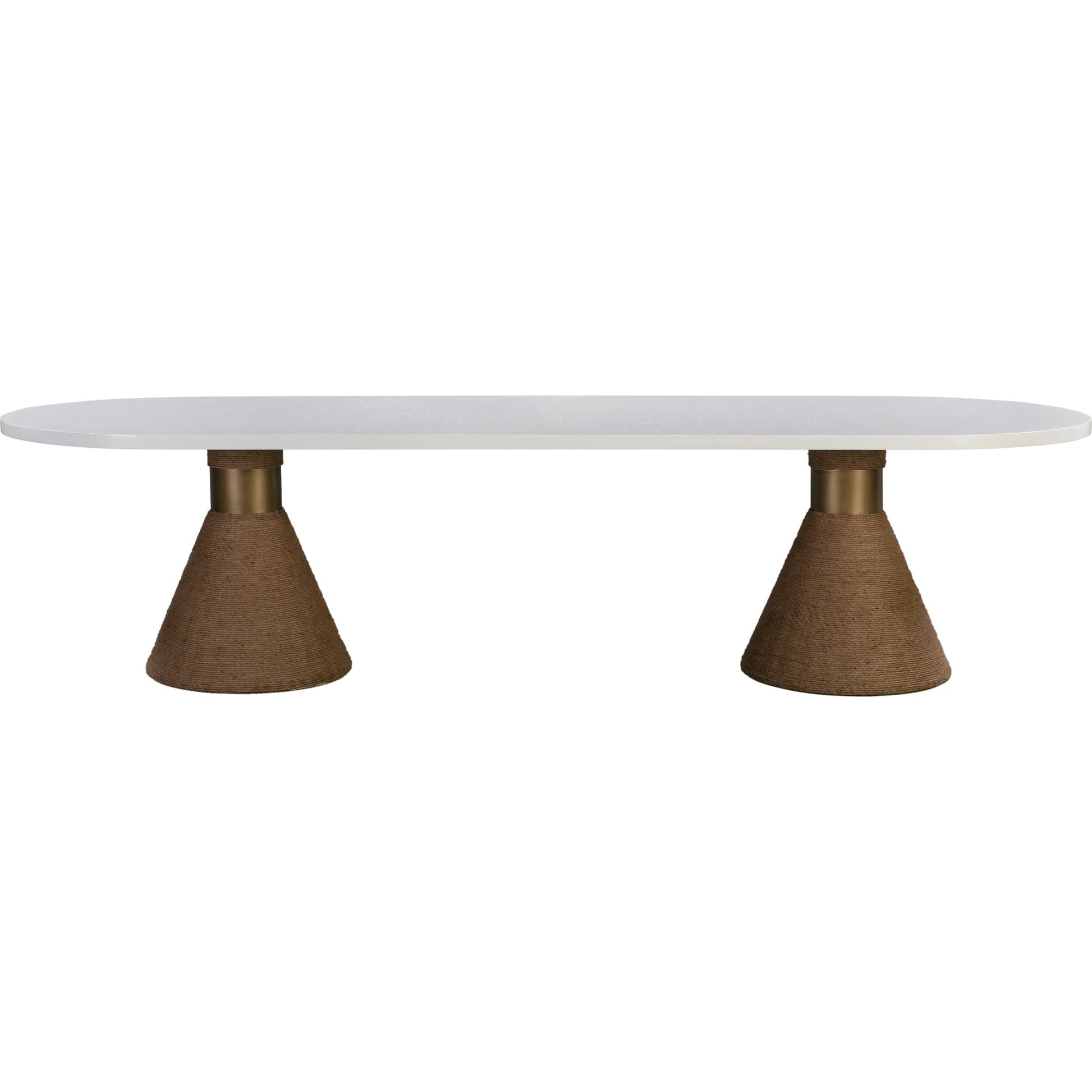 Rishi Table by TOV Furniture. Made from acacia in a modern style.