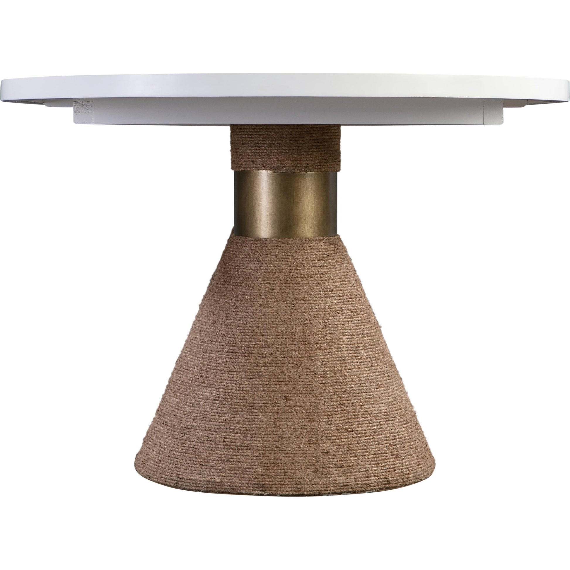 Rishi Table by TOV Furniture. Made from acacia in a modern style.