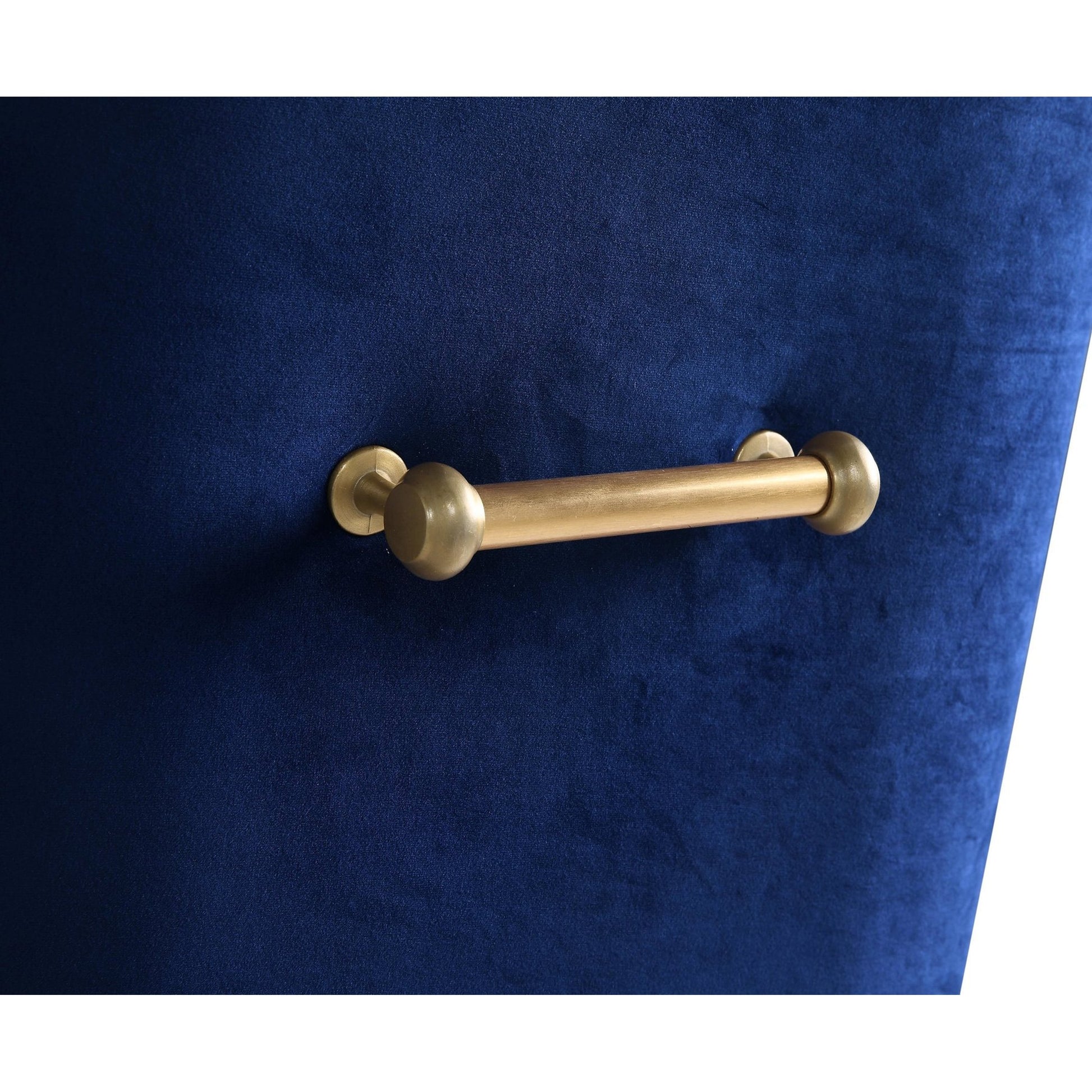 Beatrix Side Chair by TOV Furniture. Made from velvet in a modern style.