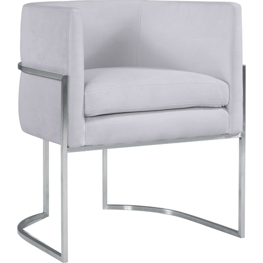 Giselle Dining Chair by TOV Furniture. Made from velvet in a modern style.
