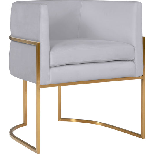 Giselle Dining Chair by TOV Furniture. Made from velvet in a modern style.