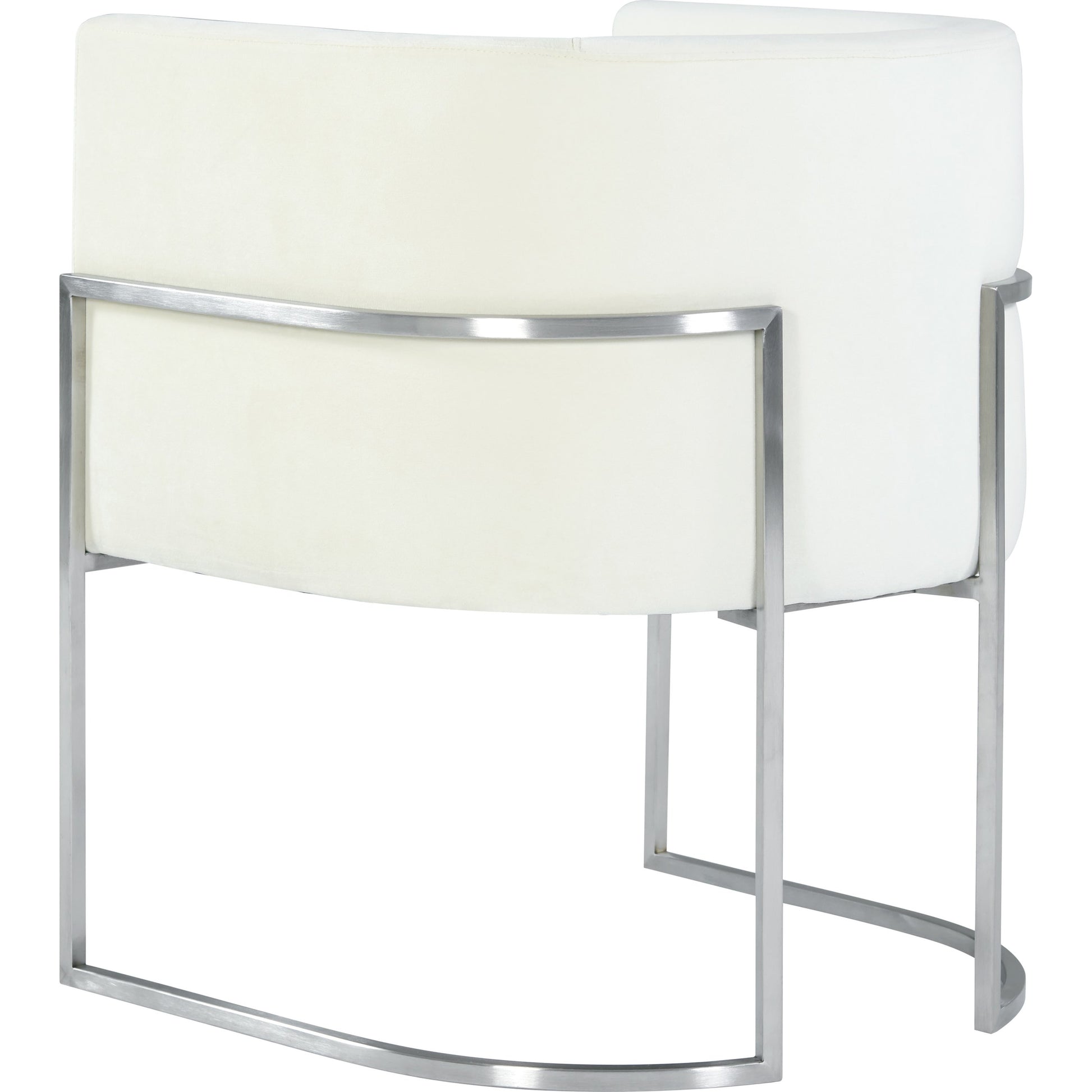 Giselle Dining Chair by TOV Furniture. Made from velvet in a modern style.