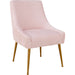 Beatrix Side Chair by TOV Furniture. Made from velvet in a modern style.