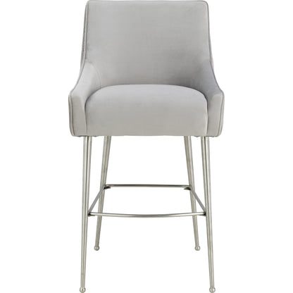 Beatrix Pleated Bar Stool by TOV Furniture. Made from unique in a modern style.