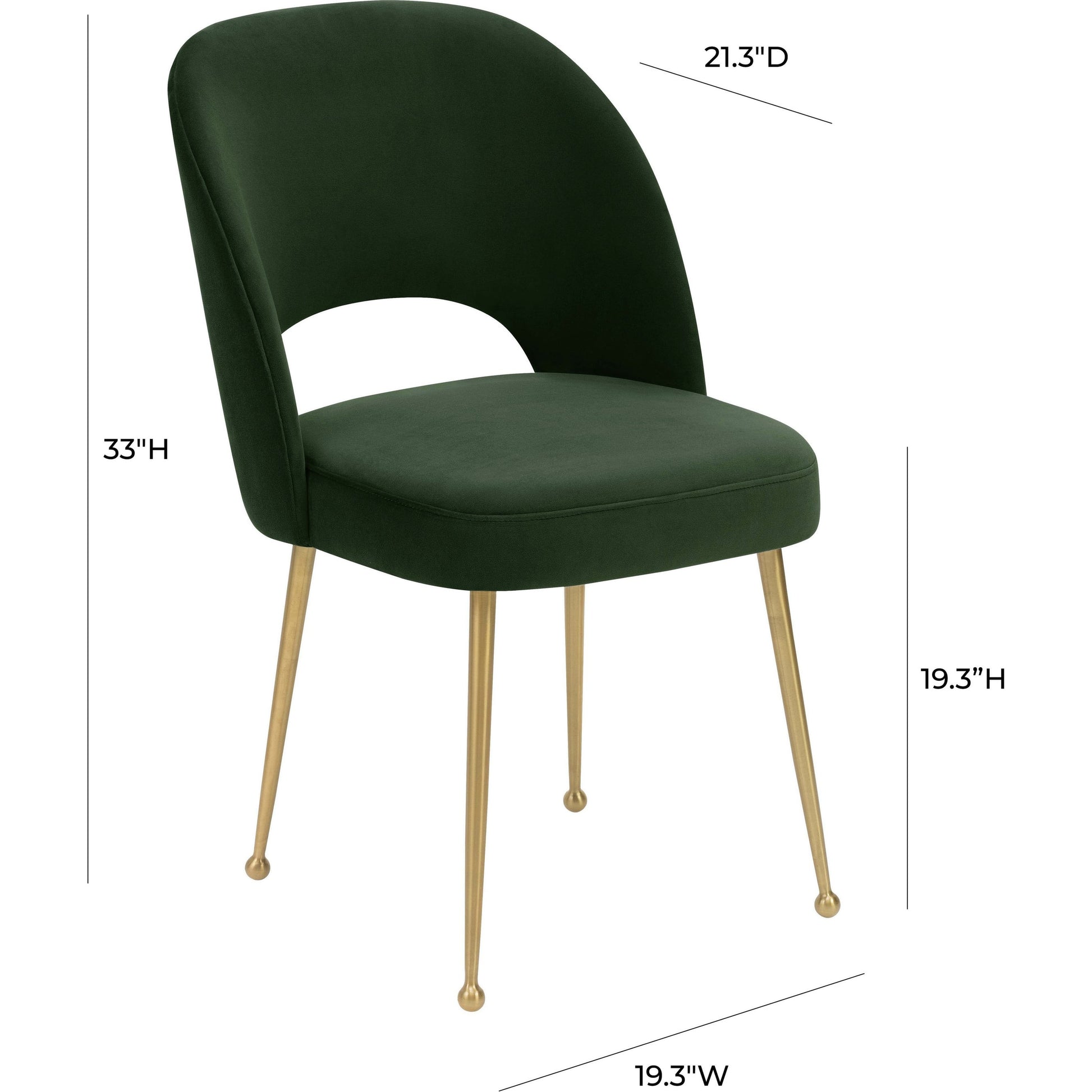 Swell Velvet Chair by TOV Furniture. Made from unique in a modern style.