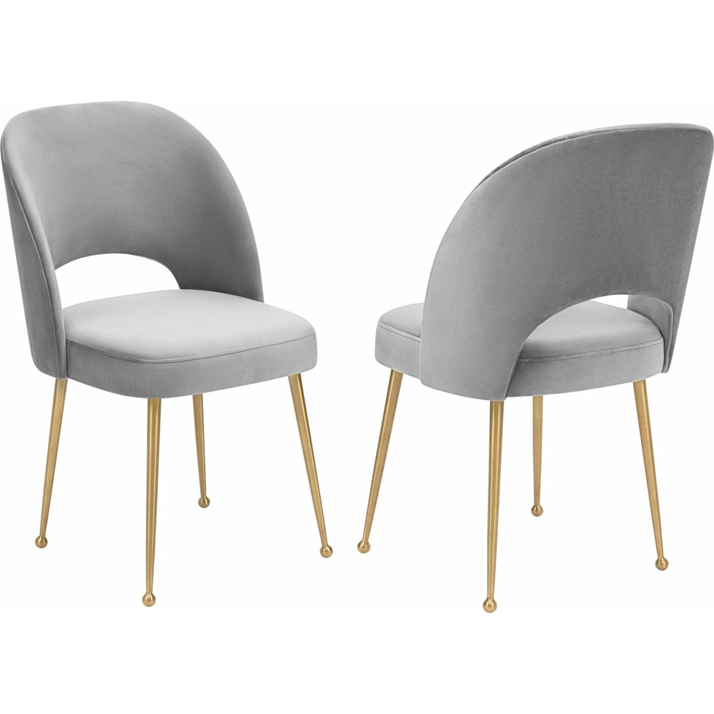 009 S-303122 | Additional Silo | Swell Velvet Chair by TOV Furniture. Made from unique in a modern style.