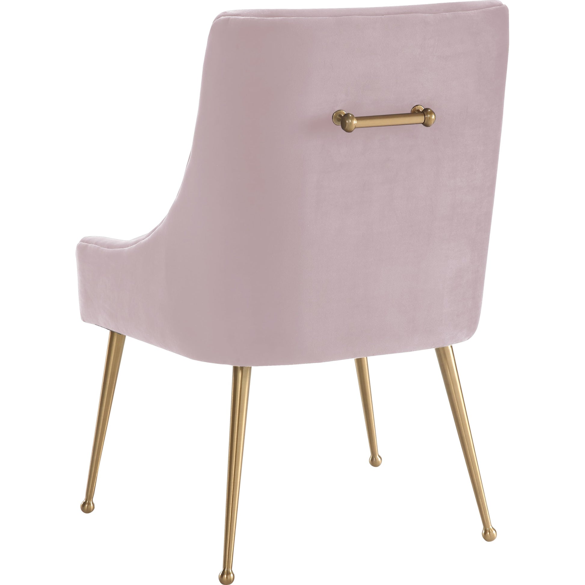 Beatrix Side Chair by TOV Furniture. Made from velvet in a modern style.
