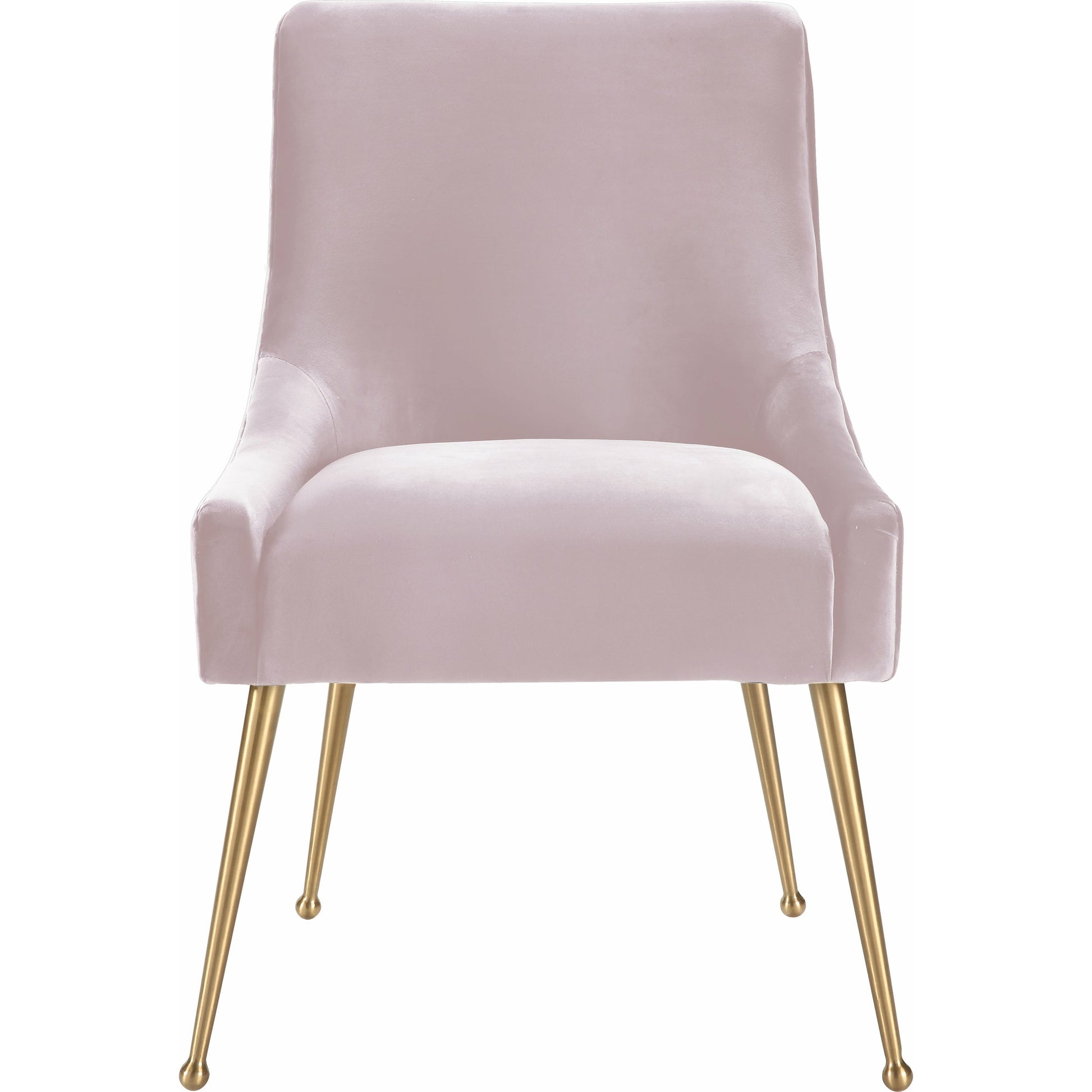 Beatrix Side Chair by TOV Furniture. Made from velvet in a modern style.