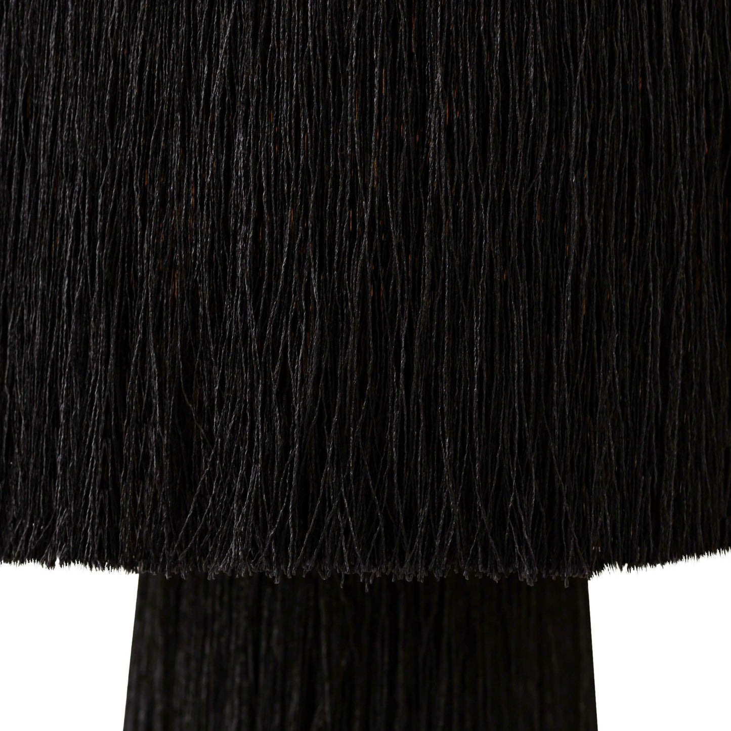 016 SR-893936 | Closeup | Atolla Tassel Table Lamp by TOV Furniture. Made from cotton in a eclectic & global style.