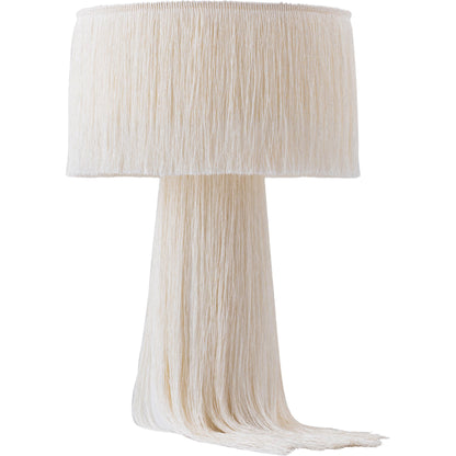 Atolla Tassel Table Lamp by TOV Furniture. Made from cotton in a eclectic & global style.