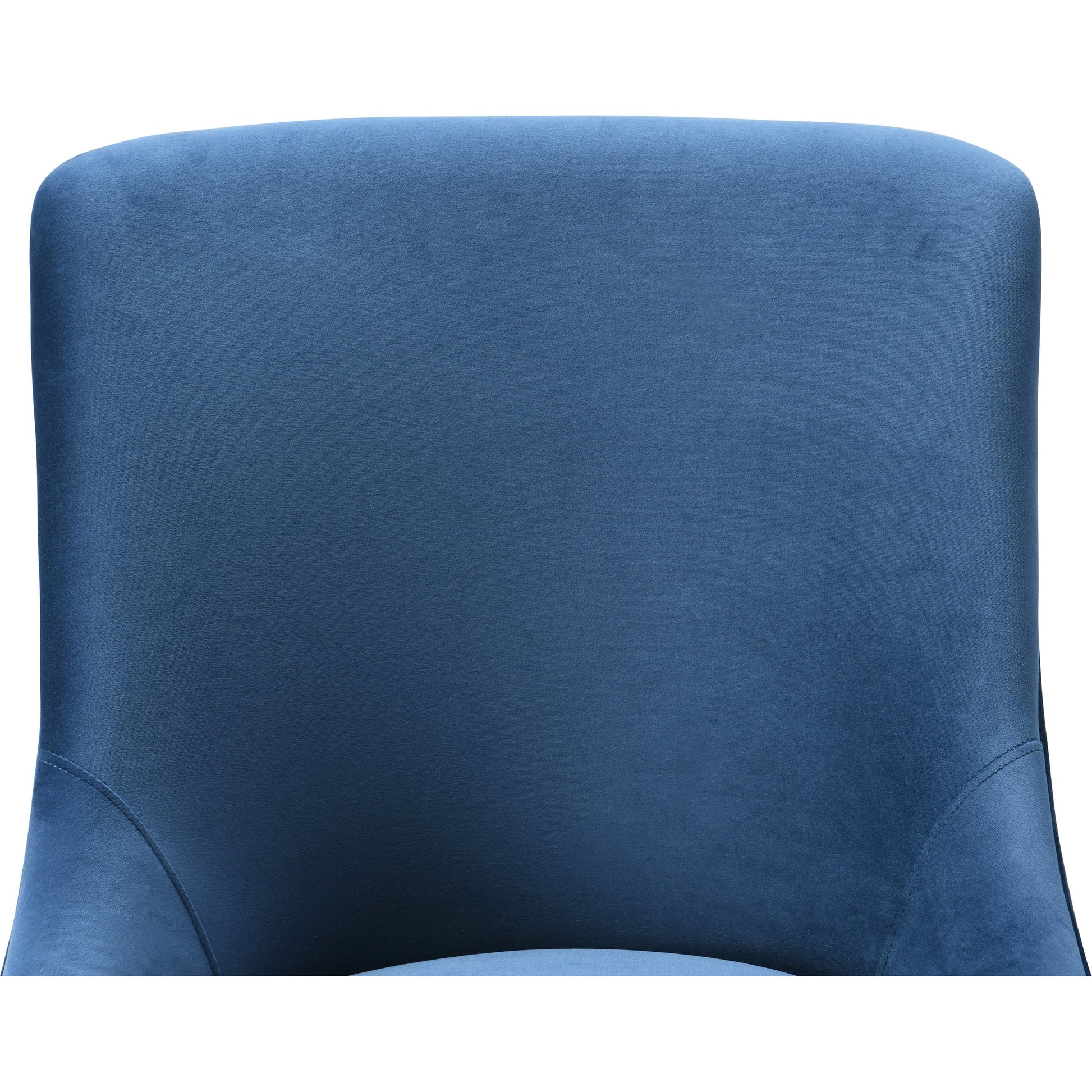Beatrix Office Swivel Chair by TOV Furniture. Made from velvet, wood, stainless steel in a transitional style.