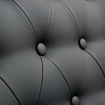 Helsinki Steel Barstool (Set of 2) by TOV Furniture in white. Made from stainless steel, eco leather in a modern style.