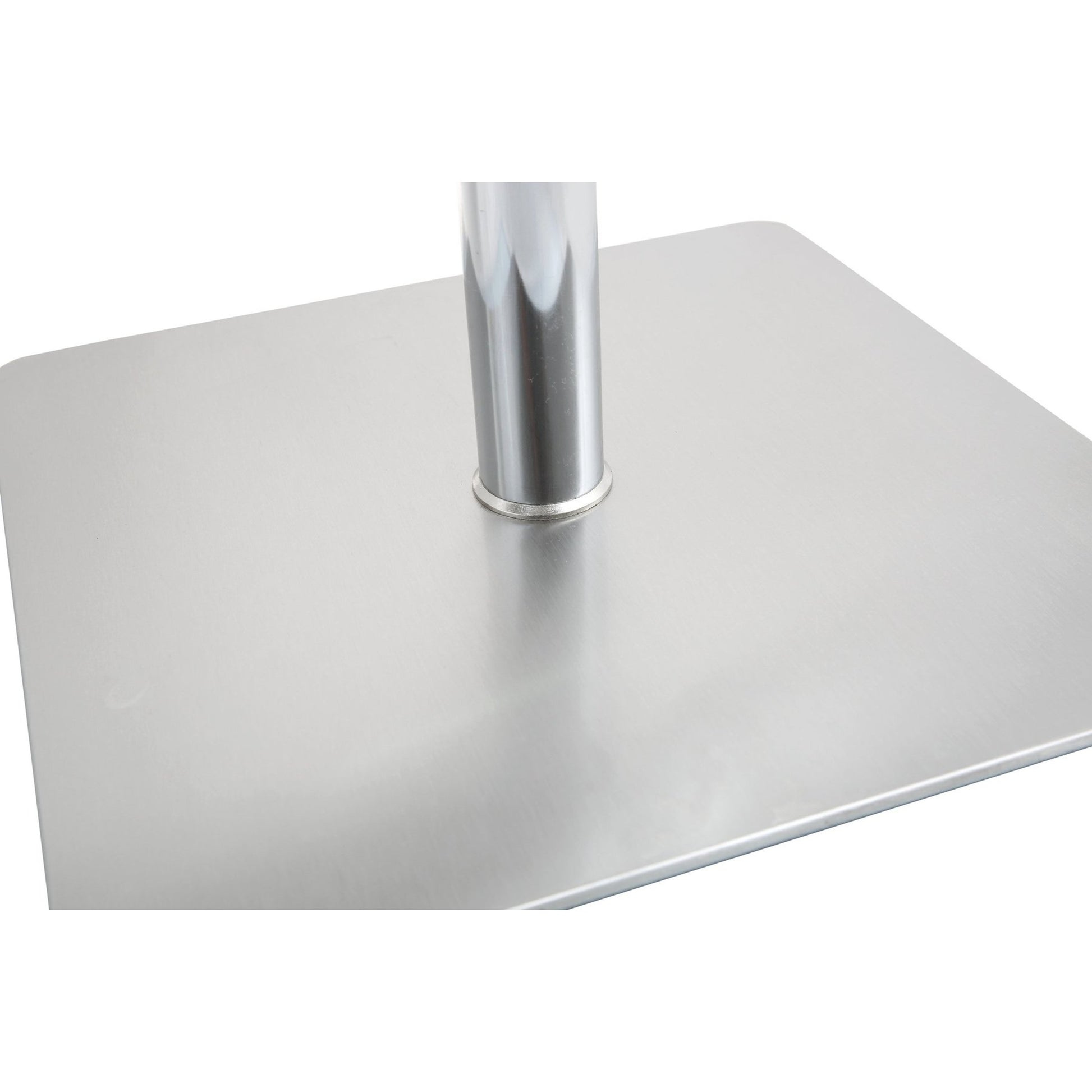 Seville Steel Barstool by TOV Furniture. Made from stainless steel, eco leather in a modern style.