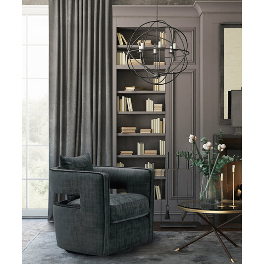 Kennedy Swivel Chair by TOV Furniture. Made from unique in a modern style.