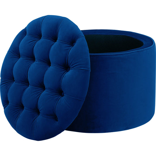 Queen Storage Ottoman by TOV Furniture. Made from velvet, wood in a modern style.