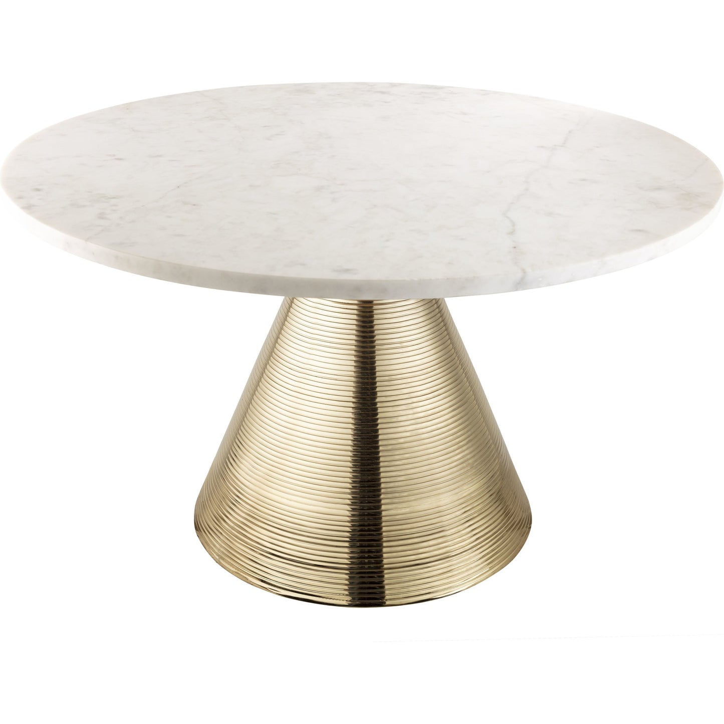 002 SR-389789 | Additional Silo | Tempo Cocktail Table by TOV Furniture in white. Made from marble in a eclectic & global style.