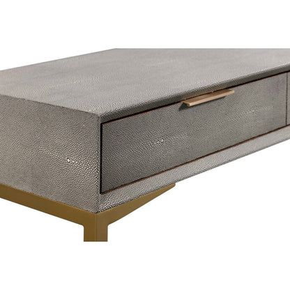 Pesce Console by TOV Furniture in gray. Made from mdf in a modern style.