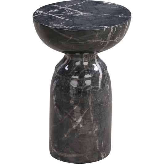 Rue Side Table by TOV Furniture. Made from concrete in a modern style.