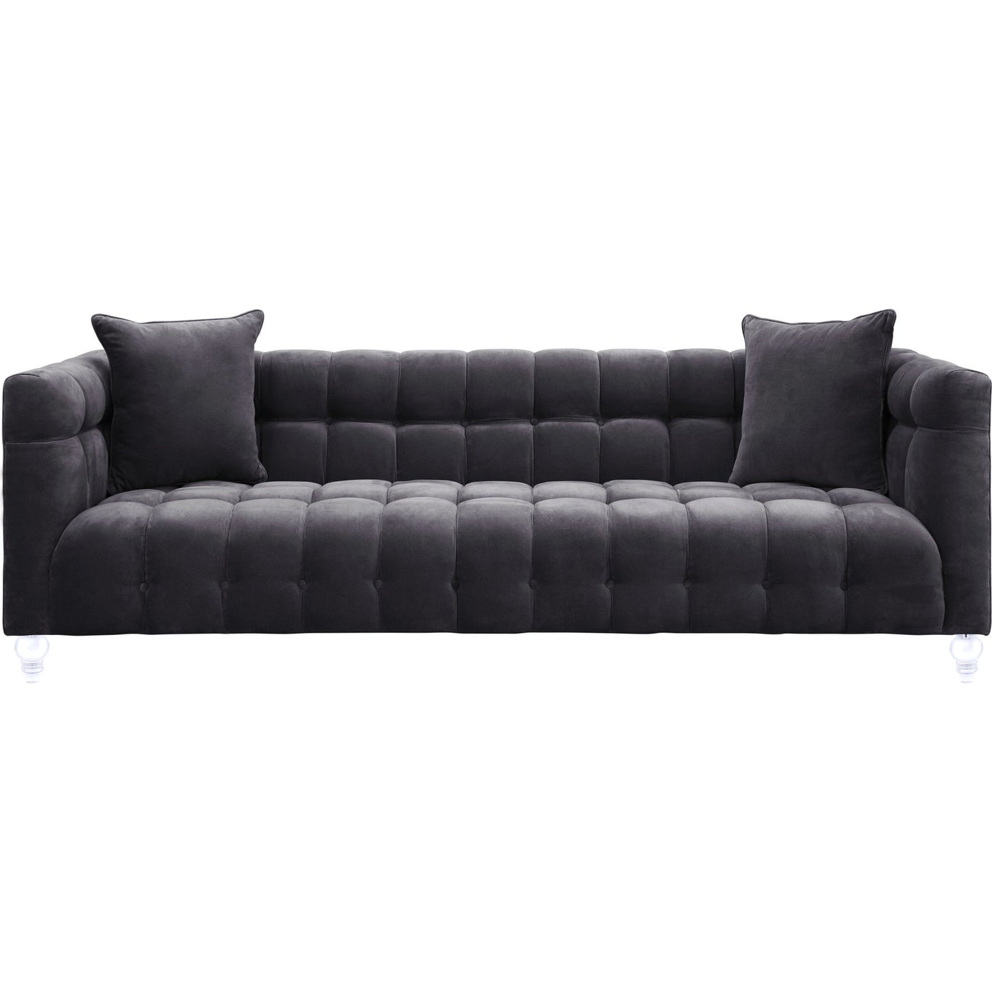 016 S-245298 | Additional Silo | Bea Sofa by TOV Furniture. Made from velvet in a modern style.