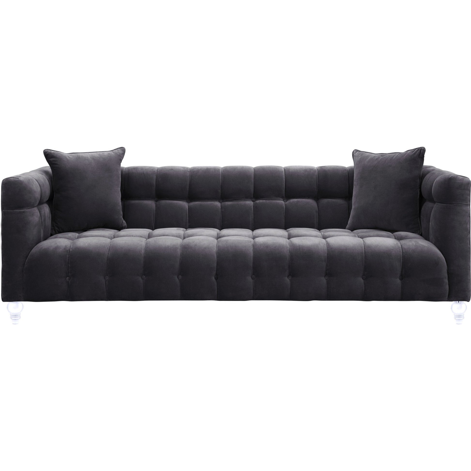 Bea Sofa by TOV Furniture. Made from velvet in a modern style.