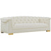 Farah Classic Sofa by TOV Furniture. Made from velvet in a traditional style.