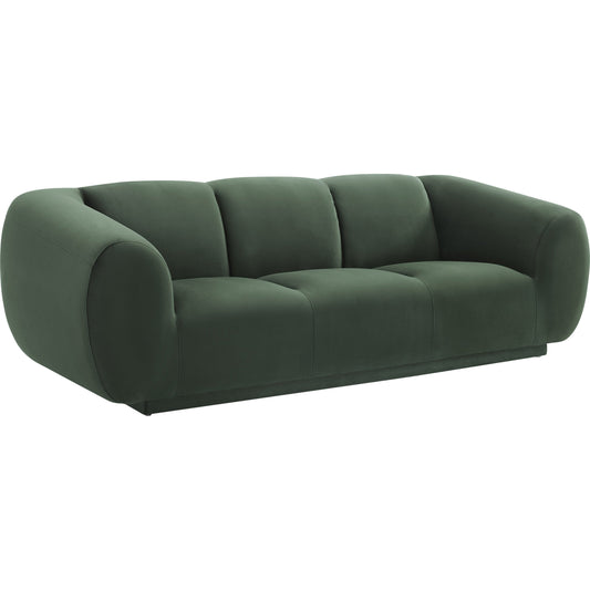 Emmet Velvet Sofa by TOV Furniture. Made from velvet in a transitional style.