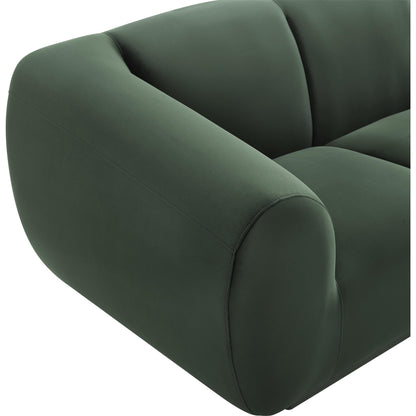 Emmet Velvet Sofa by TOV Furniture. Made from velvet in a transitional style.