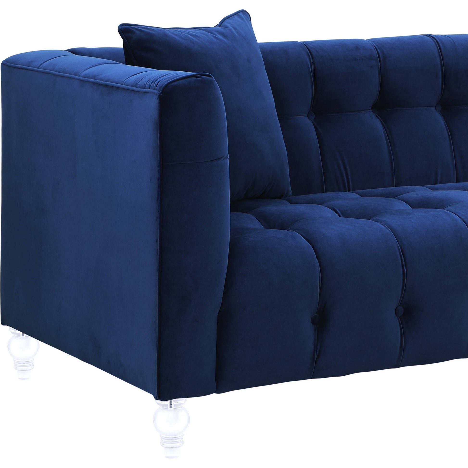 Bea Sofa by TOV Furniture. Made from velvet in a modern style.