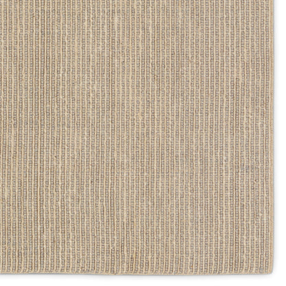 Topo TPO03 Rug by Jaipur Living in gray, tan. Made from 50% jute, 20% wool, 10% viscose, 10% polyester, 10% cotton in a unique style.