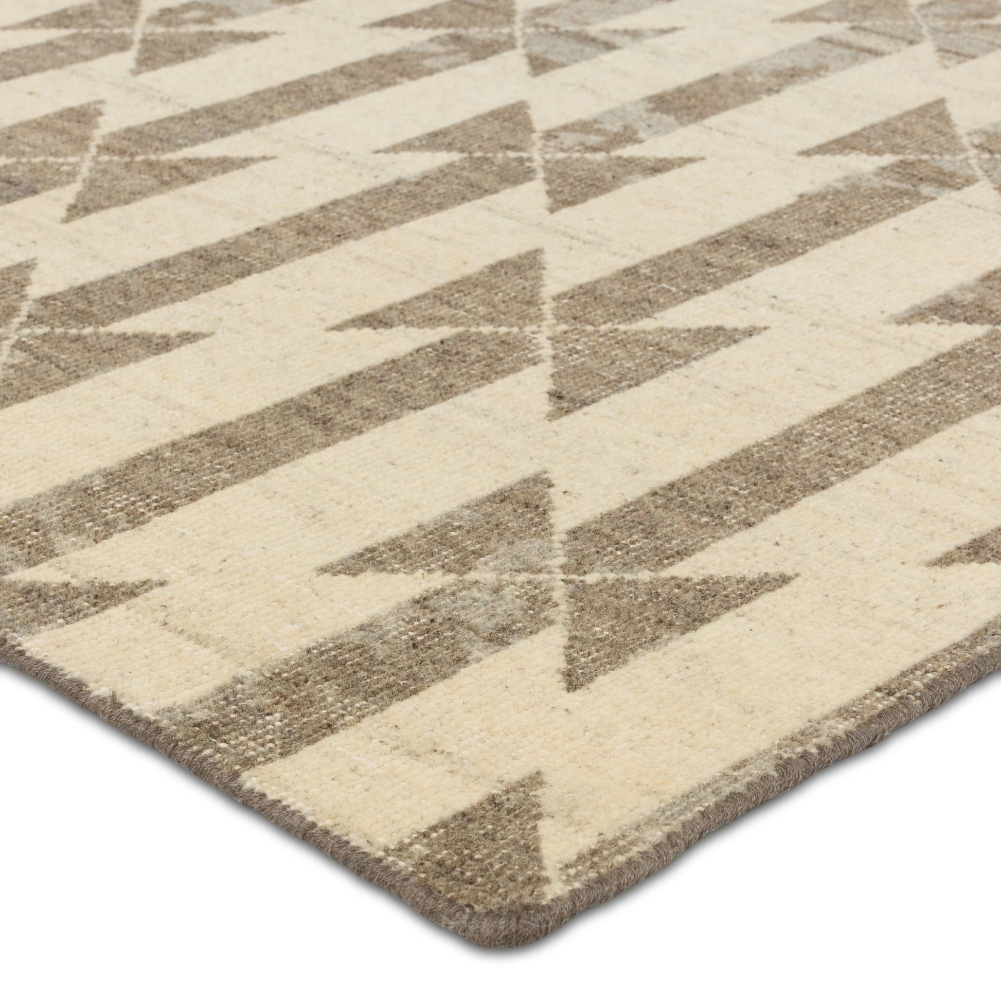 Tessera by Verde Home TSS01 Rug by Jaipur Living in taupe, cream. Made from 100% wool in a unique style.