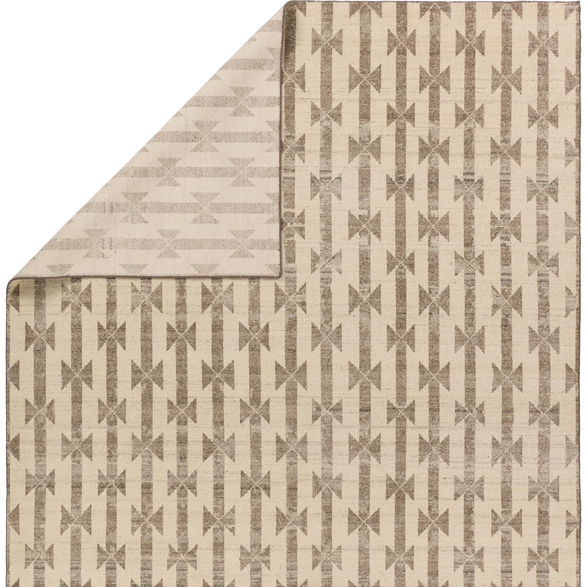Tessera by Verde Home TSS01 Rug by Jaipur Living in taupe, cream. Made from 100% wool in a unique style.