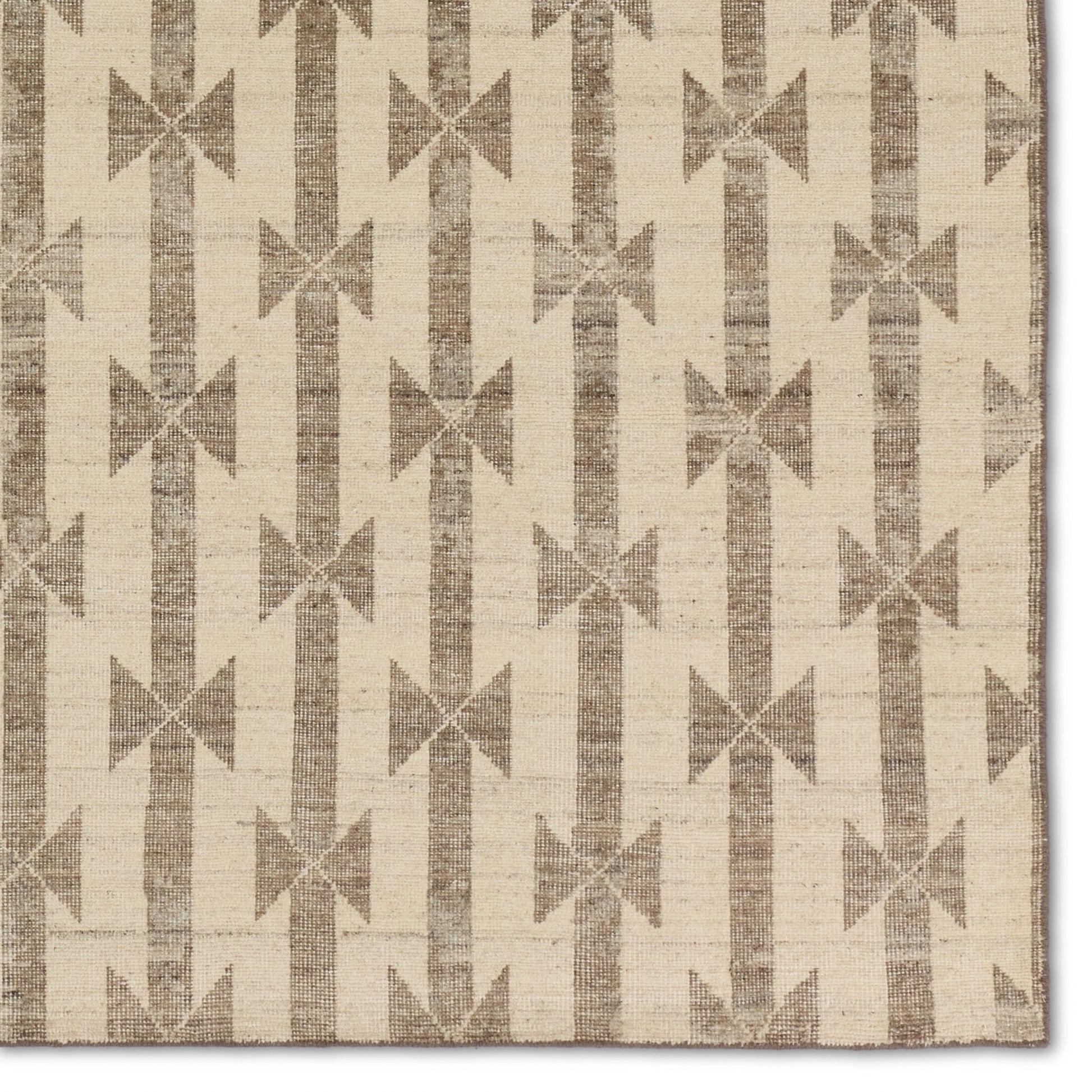 Tessera by Verde Home TSS01 Rug by Jaipur Living in taupe, cream. Made from 100% wool in a unique style.