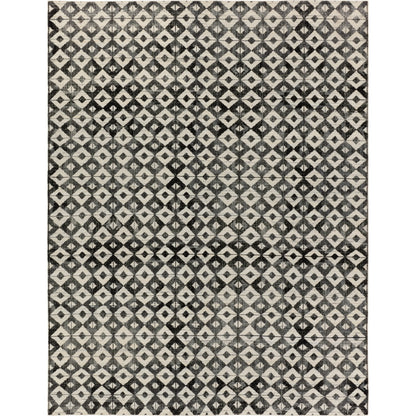 Tessera by Verde Home Gem TSS03 Rug by Jaipur Living in black, cream. Made from 100% wool in a unique style.