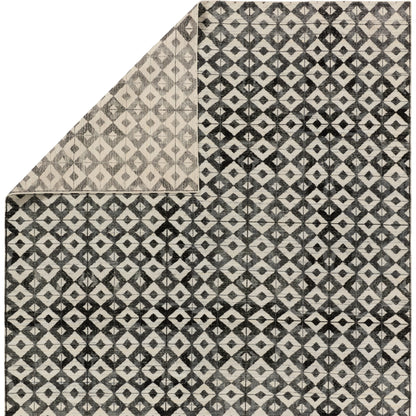 Tessera by Verde Home Gem TSS03 Rug by Jaipur Living in black, cream. Made from 100% wool in a unique style.