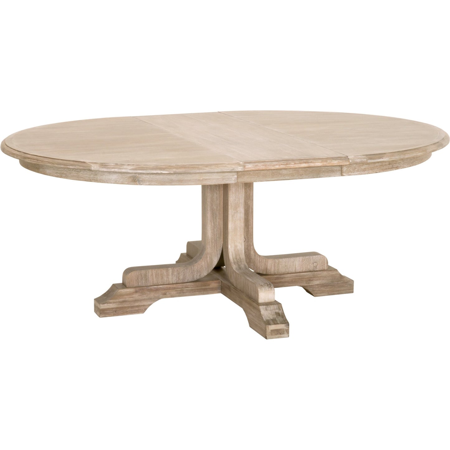 004 SR-387571 | Additional Silo | Torrey Dining Table by Essentials For Living in natural gray. Made from solid acacia, acacia veneer in a cottage & farmhouse style.